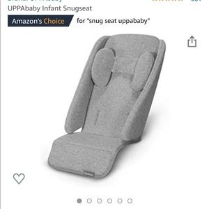 Uppa Baby Snug Seat.